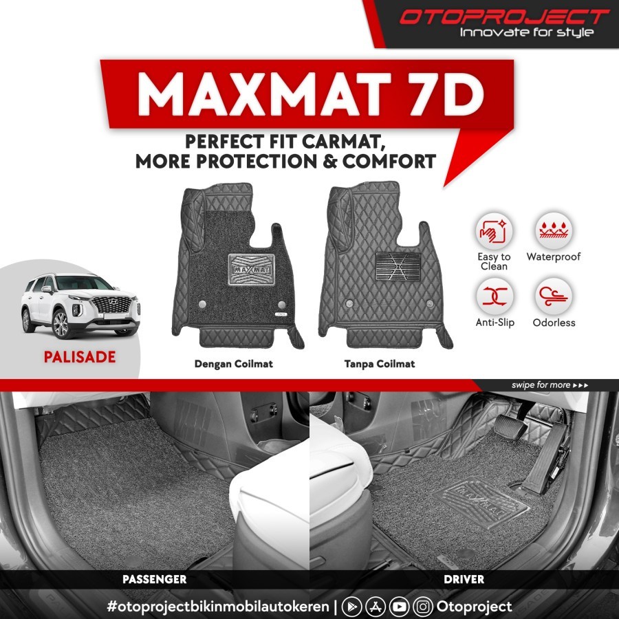 Jual Karpet Mobil D Maxmat Hyundai Palisade Full Set Include Coil Mat