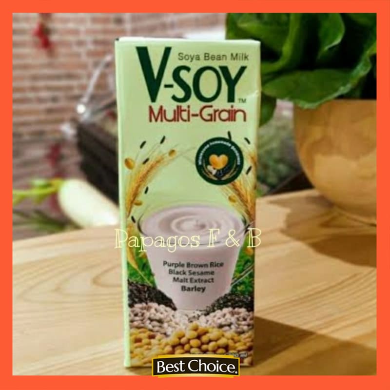 Jual Susu Kedelai Soya Vsoy V Soy V Soy Multi Grain Kemasan Saku Ml Shopee Indonesia