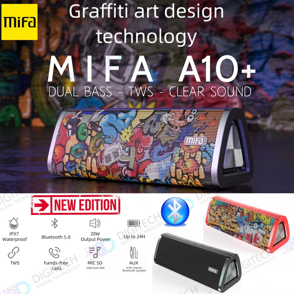 Speaker Mifa A10+ Mifa A10 Tws Jual Mifa A10+ Speaker Bluetooth