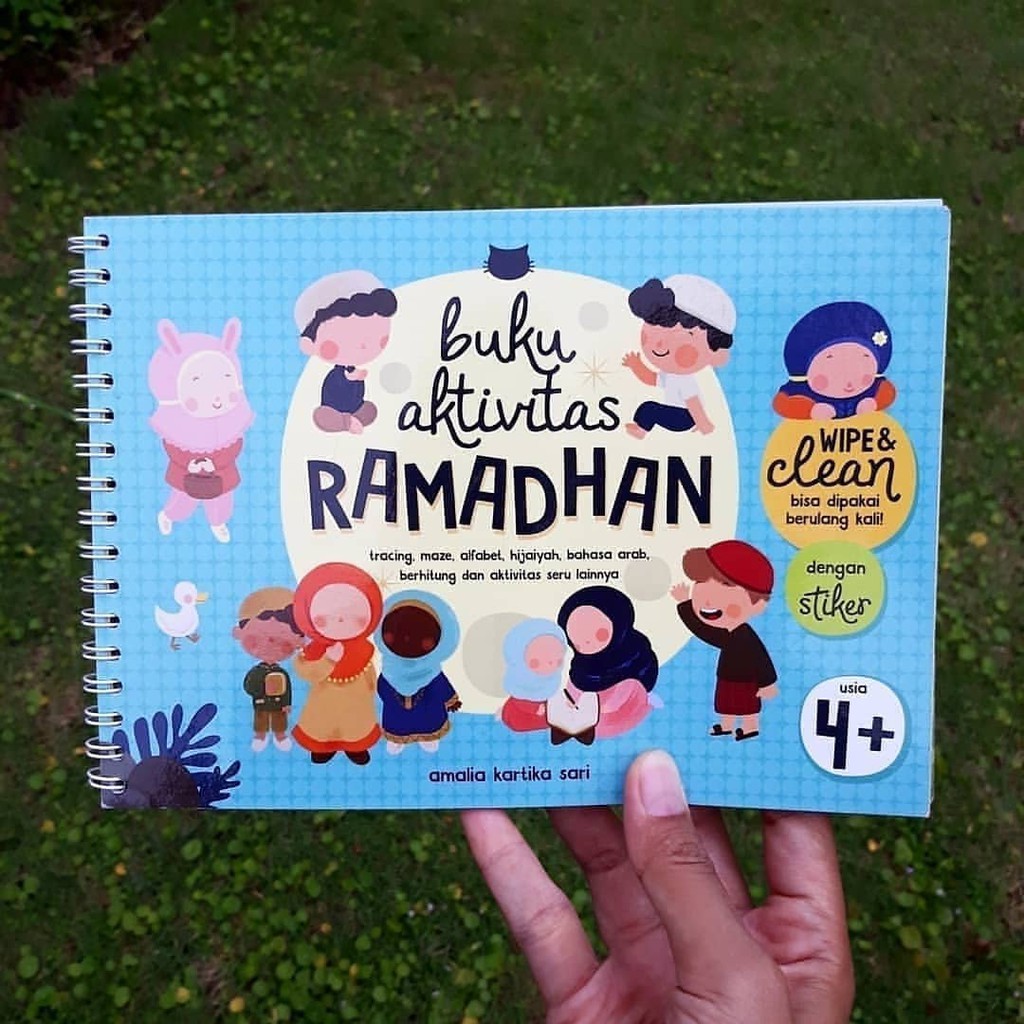 Jual Buku Aktivitas Ramadhan :WIPE AND CLEAN dilengkapi Stiker dan ...