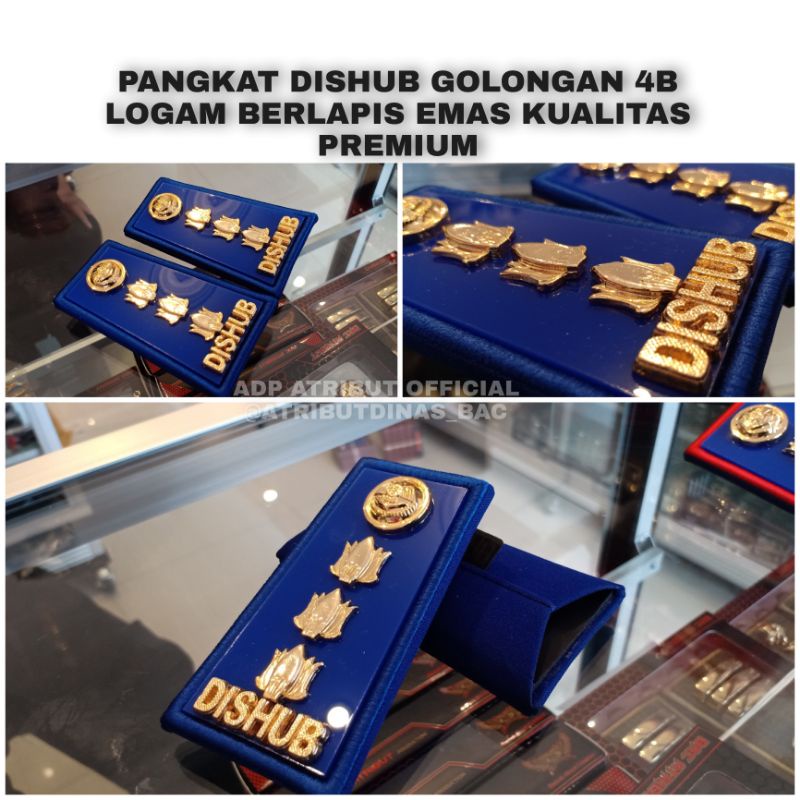 Jual Pangkat DISHUB Golongan 4B Kualitas Premium | Shopee Indonesia