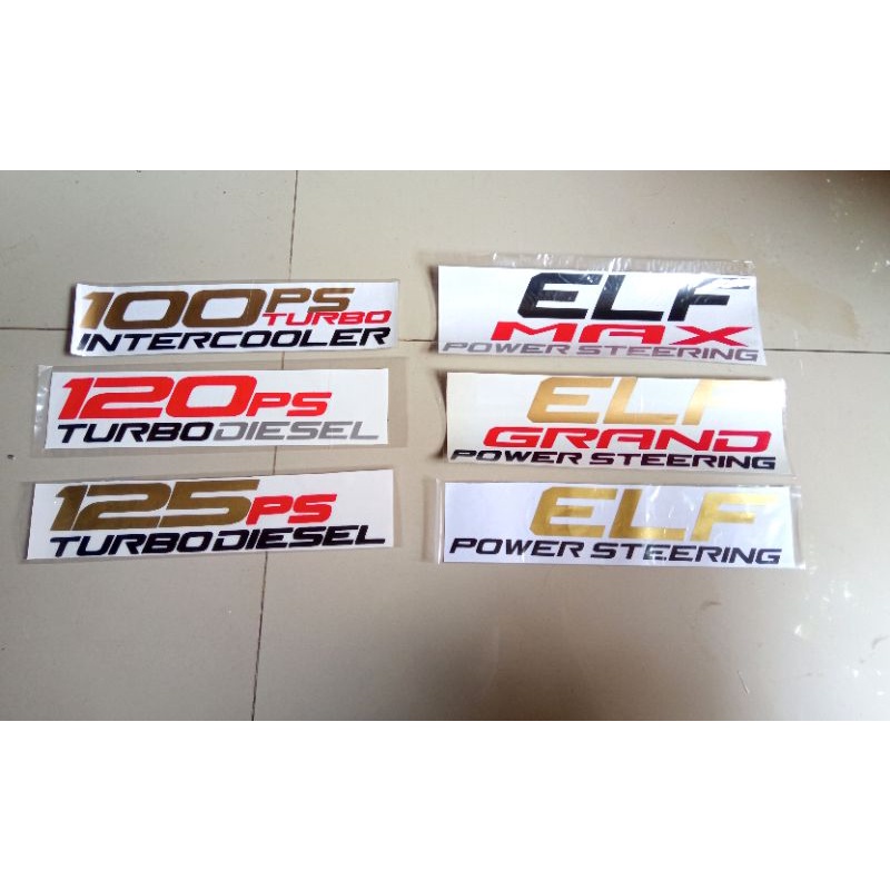 Jual Stiker Isuzu elf / sticker elf | Shopee Indonesia