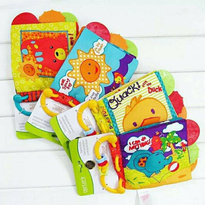 Jual Teether Book (Buku Perangsang Tumbuh Gigi Bayi) | Shopee Indonesia