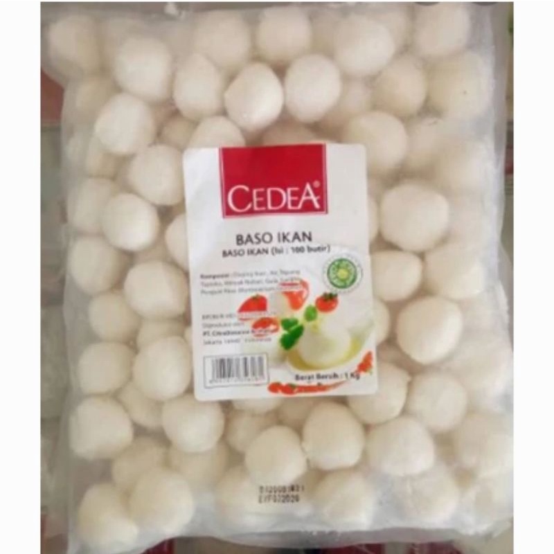 Jual Cedea Bakso Ikan Isi 100 1kg Shopee Indonesia