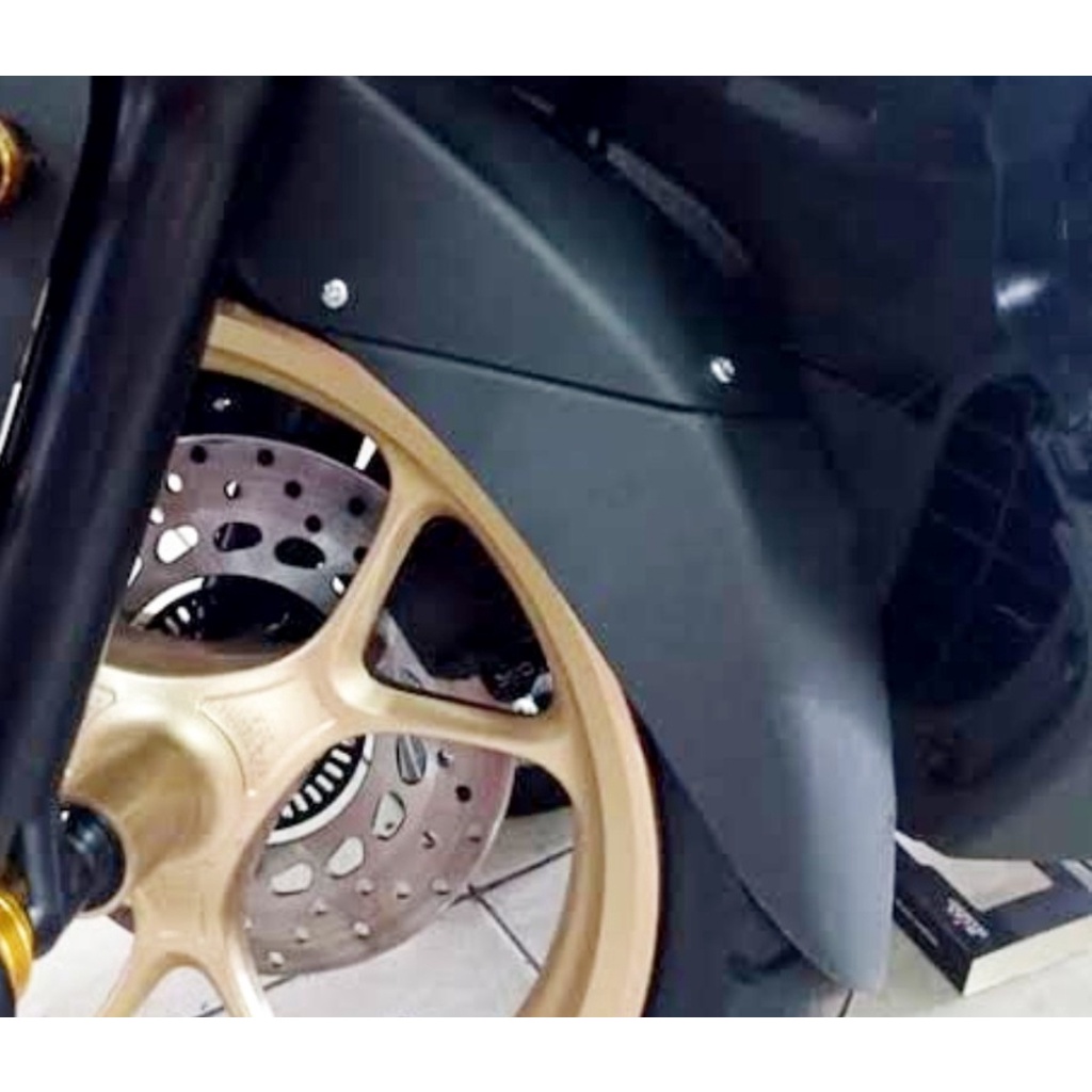 Jual Mudflap MUD FLAP Sambungan Spakbot spakboat Depan Nmax Lama & New ...