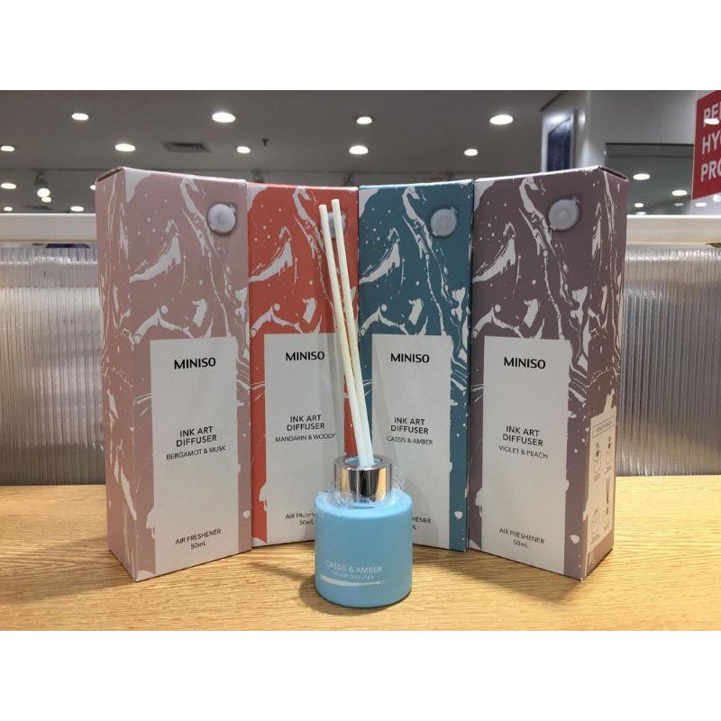 Jual Scent Diffuser Miniso 50ml / Miniso Ink Art Diffuser 50ml Shopee