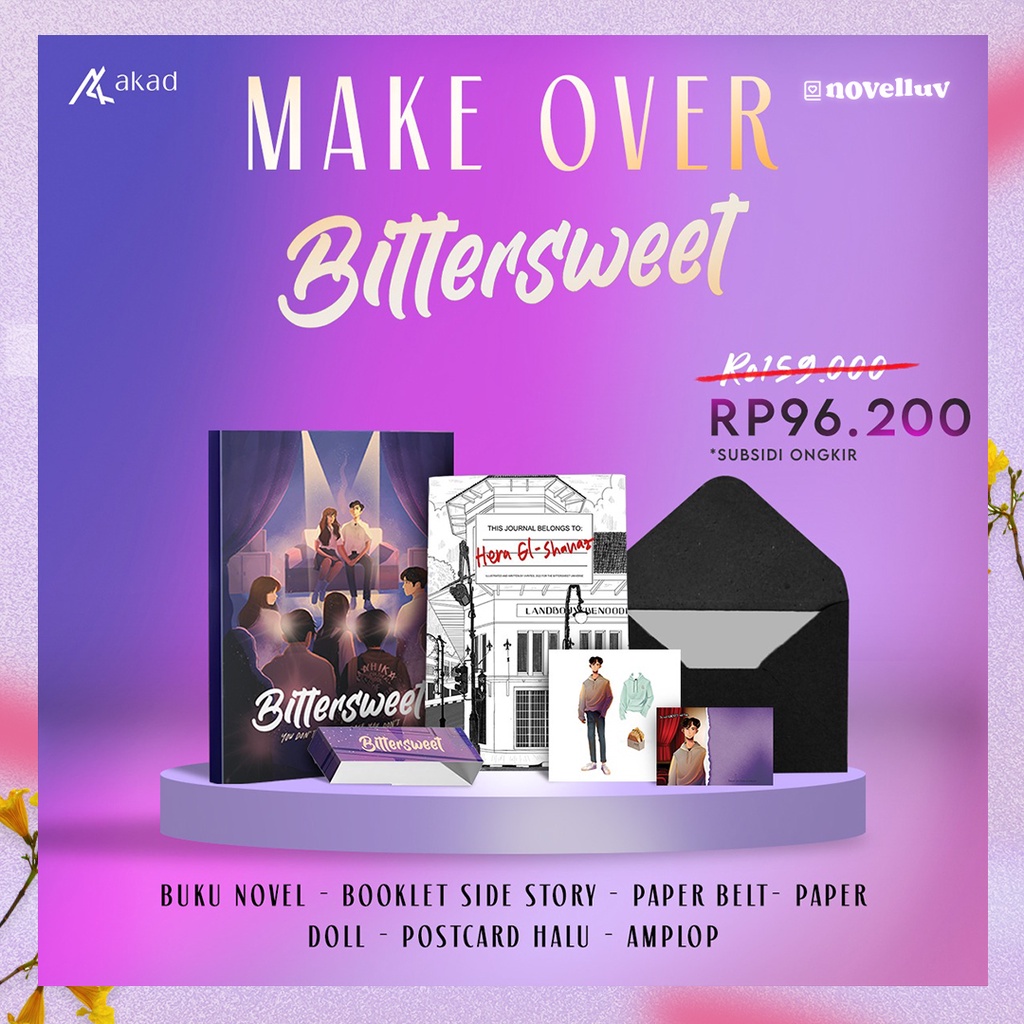 Jual Novel Bittersweet by Valerie Novel AU Twitter Novel Romantis