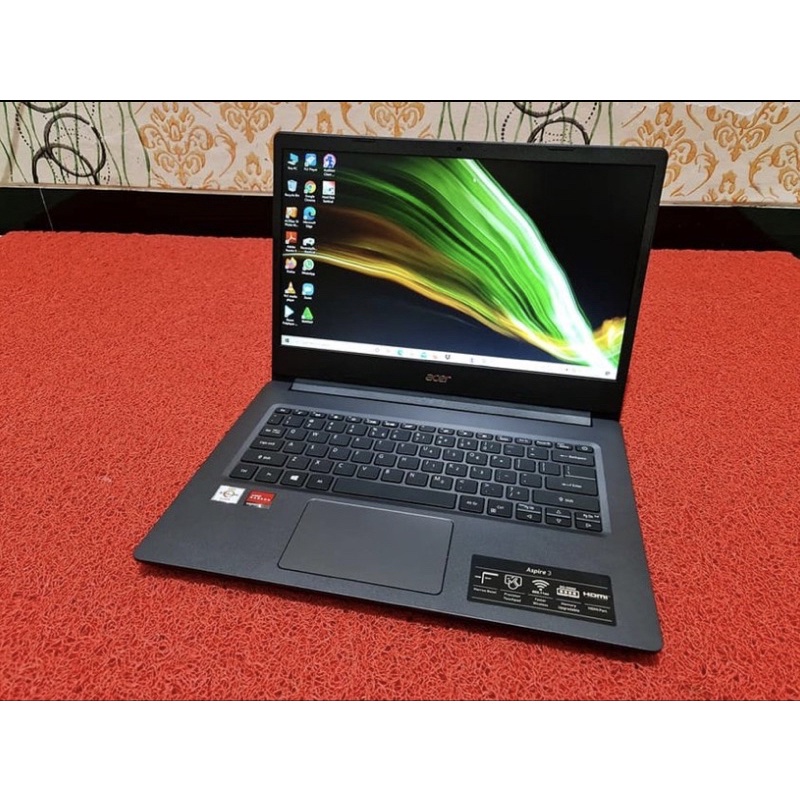 Jual Laptop Acer Aspire Amd Athlon Silver U Ssd Gb Radeon Graphics Shopee Indonesia