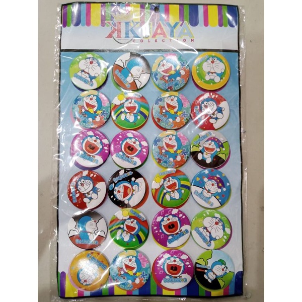 Jual 24pc Pin doraemon | Shopee Indonesia