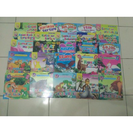 Jual Buku Cerita Anak Tk Atau Buku Dongeng Anak Bergambar Seri 2 Bahasa ...