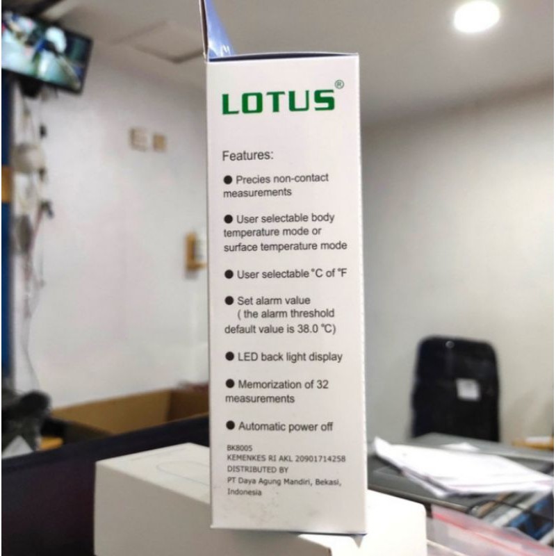 Jual Termometer Tembak Lotus / Thermogun / Termometer Infrared Shopee