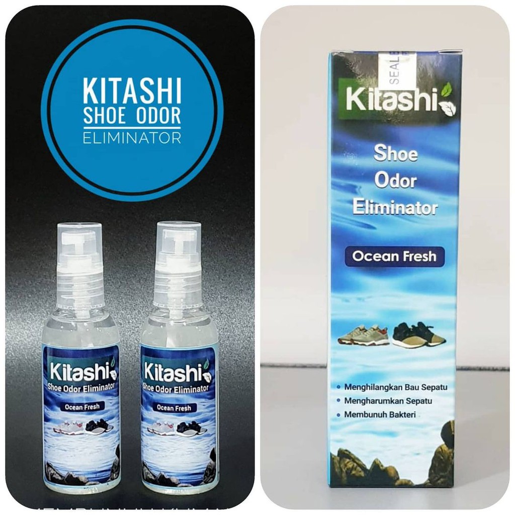 Jual Kitashi Shoe Odor Eliminator 60 ml | Shopee Indonesia