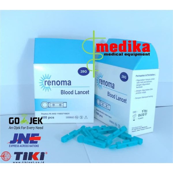 Jual RENOMA BLOOD LANCET 28G Shopee Indonesia