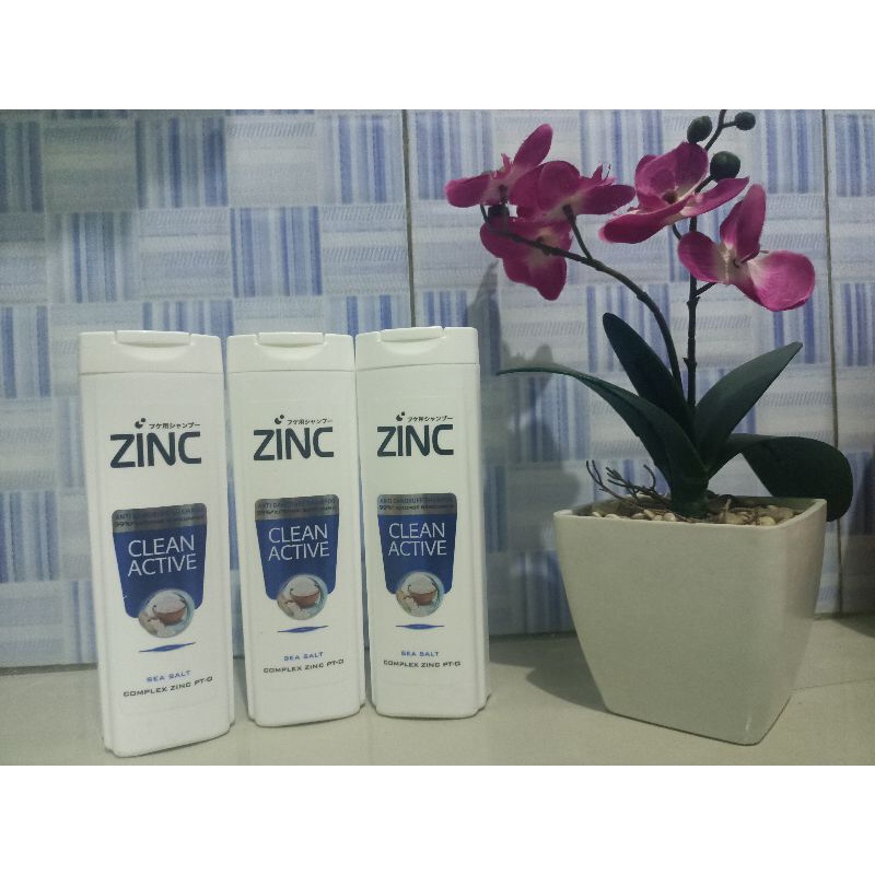 Jual ZINC Shampoo Anti Dandruff Refreshing Cool 170 ml Shopee Indonesia