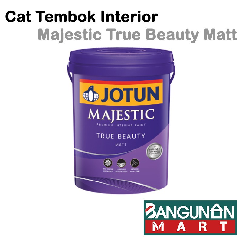 Jual Jotun Majestic True Beauty Matt Cat Dinding 25 Liter Shopee Indonesia 7233