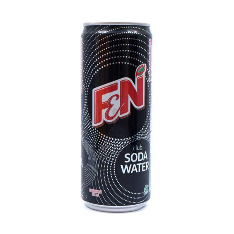 Jual F&N - FN Soda Water | Air Soda Minuman Kaleng 250ml | Shopee Indonesia