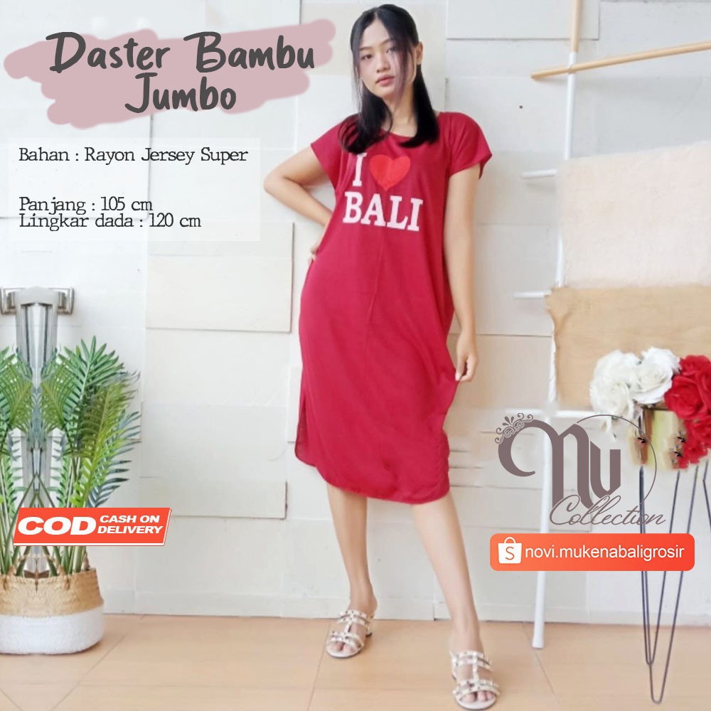 Jual DASTER BAMBU JUMBO BALI/ LOVE BALI KAIN HALUS | Shopee Indonesia