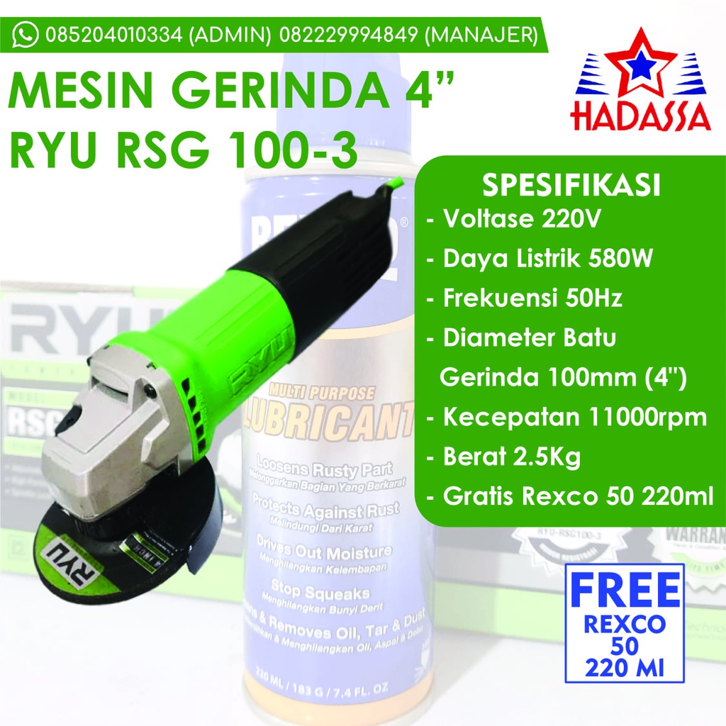 Jual Mesin Gerinda Tangan 4