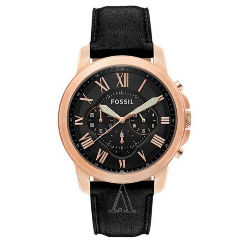 Jual Jam Pria Fossil FS 5085 FS5085 Kulit Original 4.4cm | Shopee Indonesia