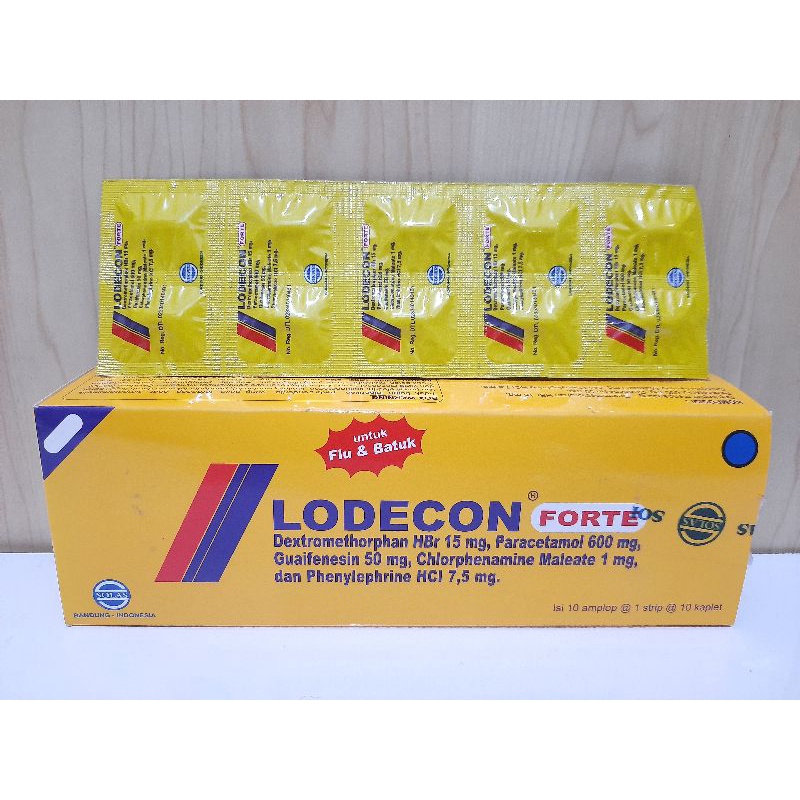 Jual Lodecon Forte 10 Kaplet | Shopee Indonesia