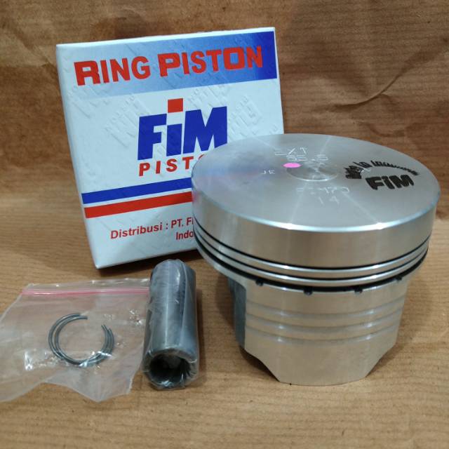 Jual Seher piston kit mentahan set 65,5 66 66,5 67 67,5 68 pin 13 14 15 ...