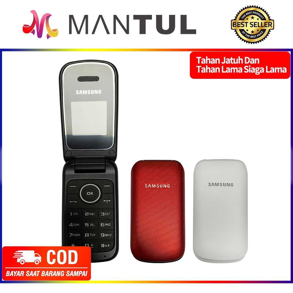 Jual HP Samsung Flip E1190 GSM 2G mobile phone Flip phone Shopee