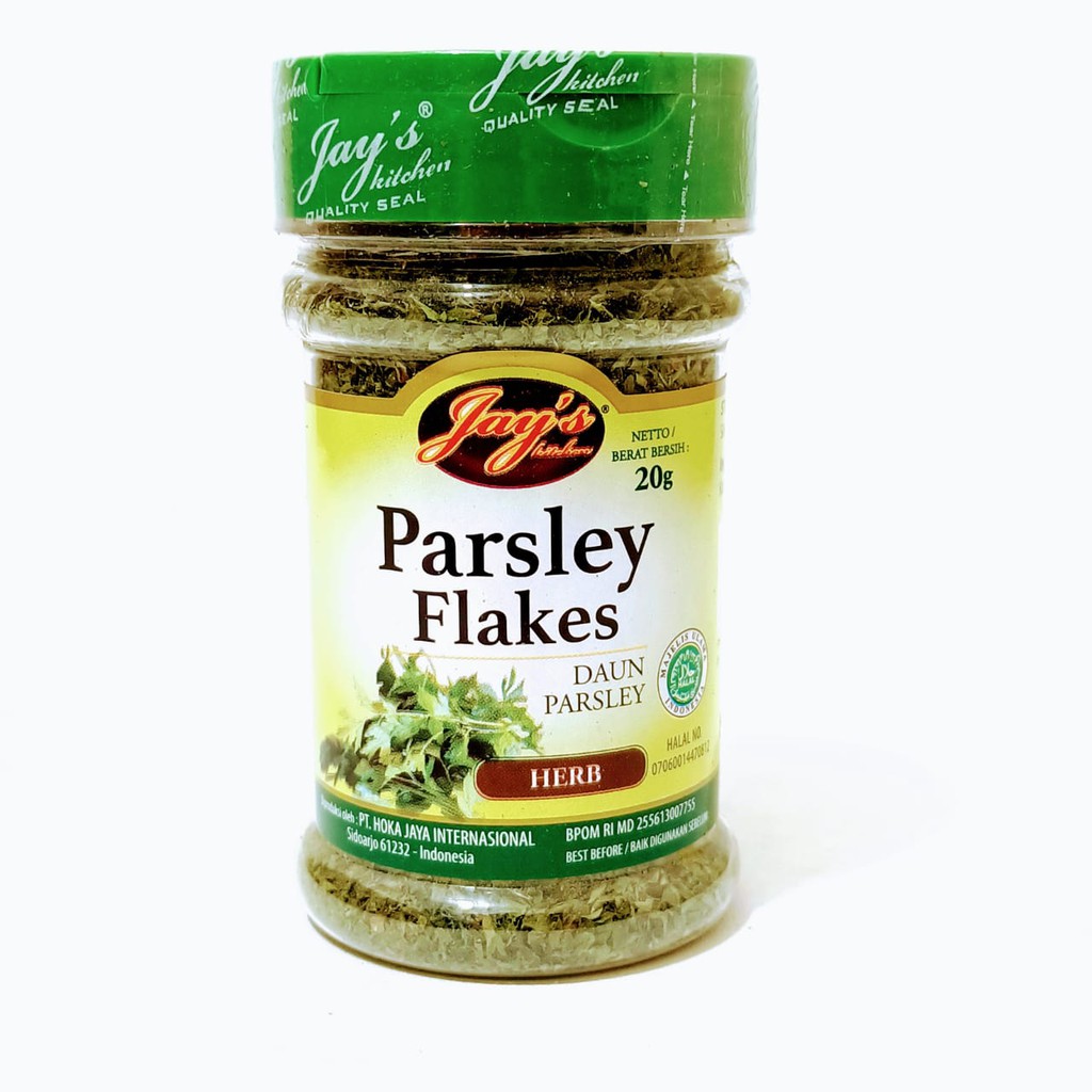 Jual Jays Parsley Flakes / Daun Parsley 20 Gram Shopee Indonesia