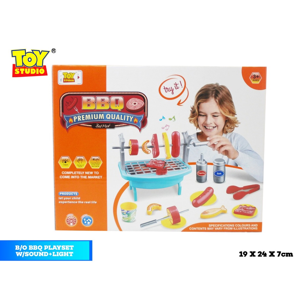 Jual Toy Studio BBQ Playset Ada Suara+lampu | Shopee Indonesia