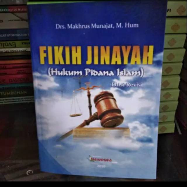 Jual Fikih Jinayah Hukum Pidana Islam Edisi Revisi Drs Makhrus