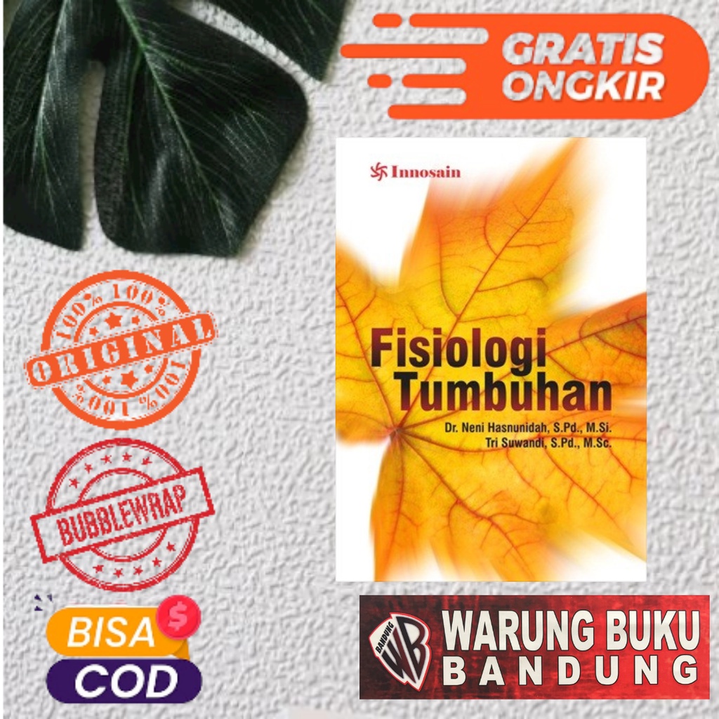 Jual Buku Fisiologi Tumbuhan - Neni Hasnunidah | Shopee Indonesia