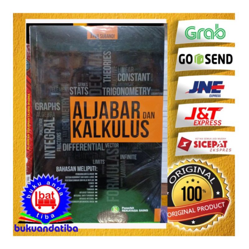 Jual Buku Aljabar Dan Kalkulus Ayub Subandi Rekayasa Sains Shopee