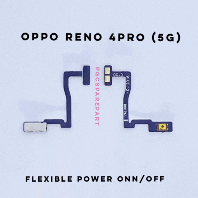 Jual Original Flexible Konektor Power On Off Reno 4Pro -5G - Flexibel ...