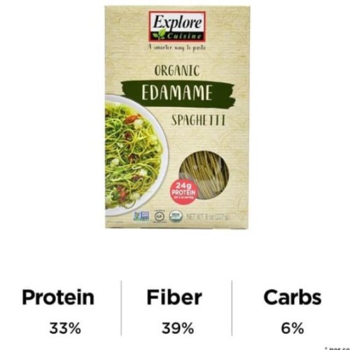 Explore Asian Organic Edamame Spaghetti Shape, 7.05 Oz - Ralphs