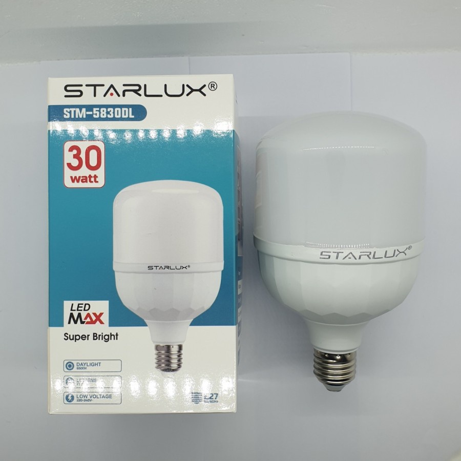 Jual LAMPU LED MAX STARLUX 30W 40W SUPER TERANG | Shopee Indonesia