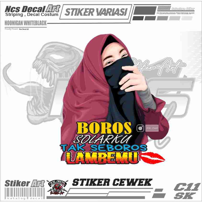 Jual Stiker Cewek Stiker Mobil Stiker Motor Stiker Truk Stiker Variasi Stiker Cewek Cantik 5612