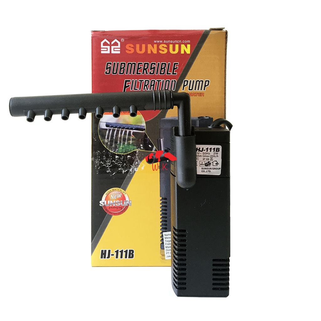 Jual Aquarium Internal Filter Sunsun HJ-111B | Shopee Indonesia