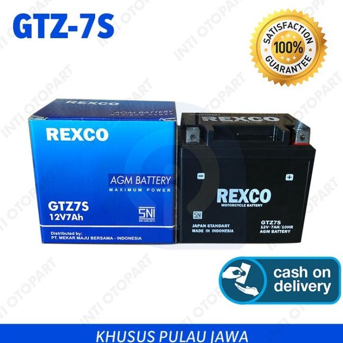 Jual Spare part Accu Aki Motor AGM GTZ7S REXCO | Shopee Indonesia