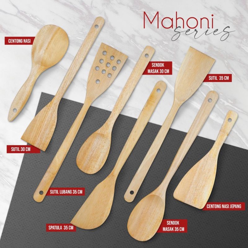 Jual Spatula / sutil kayu /sendok kayu / peralatan dapur Shopee Indonesia