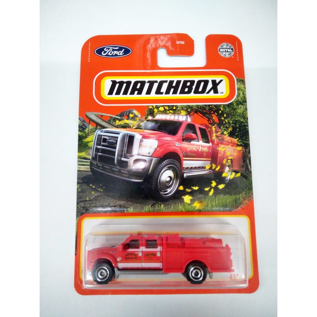 Jual Diecast Matchbox FORD F-550 SUPER DUTY MBX F550 F 550 Merah Mobil ...