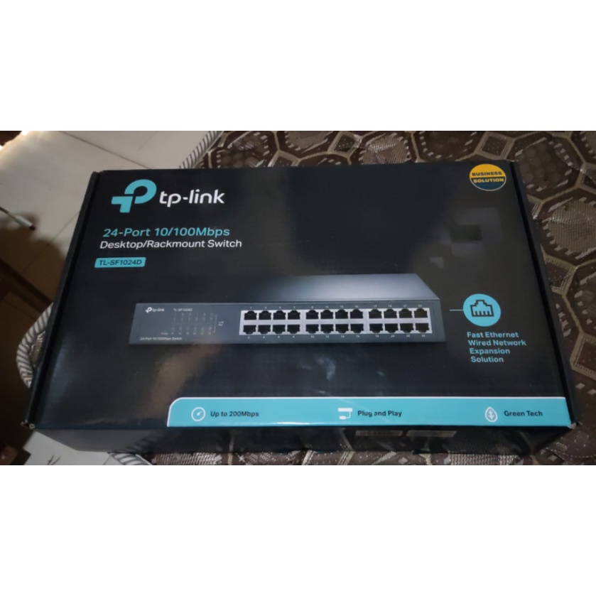 Jual TL-SF1024D 24-port 10/100Mbps Desktop/Rackmount Switch rackmount ...