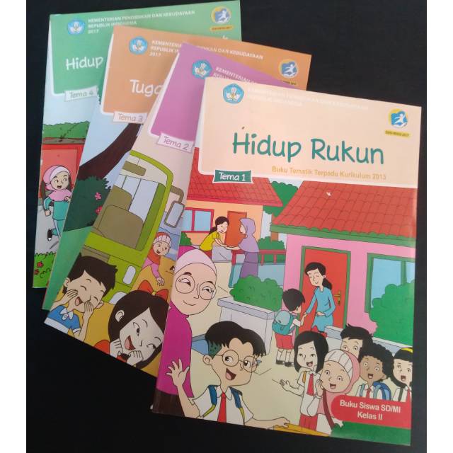 Jual Paket Buku Tematik Terpadu Kurikulum Kelas Sd Tema