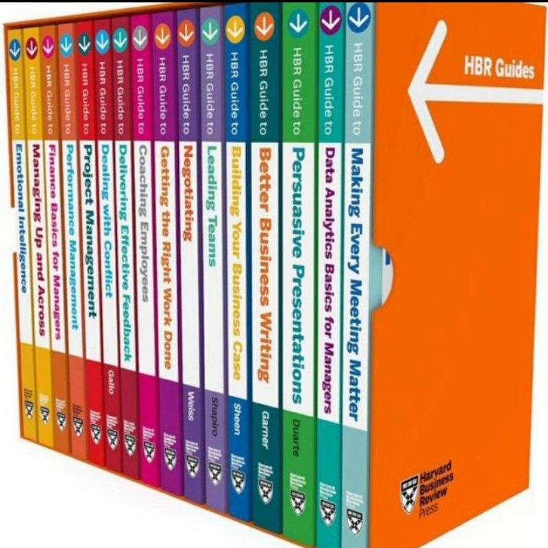 Jual buku Harvard Business Review Guides Ultimate Boxed Set 16 Books ...