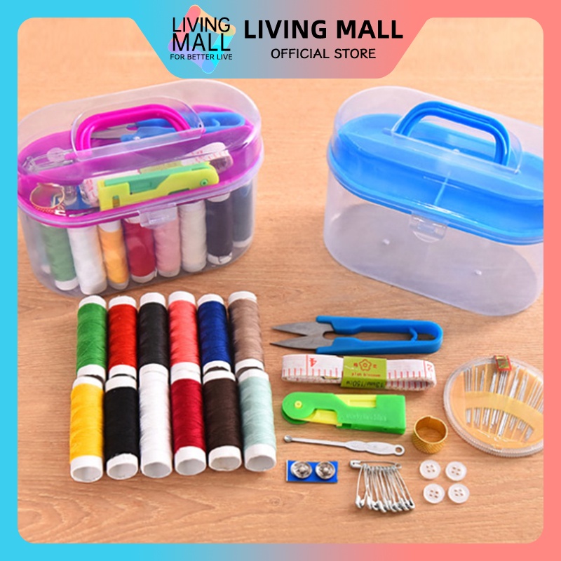 Jual Alat Jahit / Sewing Kit Isi 8 Benang / Alat Set Jahit Box Shopee