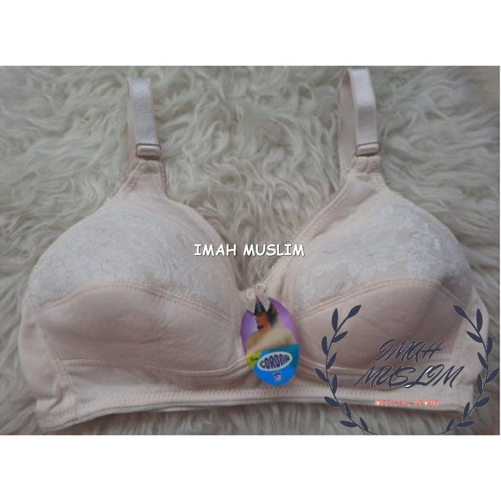 Jual DALAMAN WANITA BRA BH MURAH MODEL RENDA BRUKAT TANPA KAWAT DAN BUSA  TIPIS SIZE 34 36 38 40 42