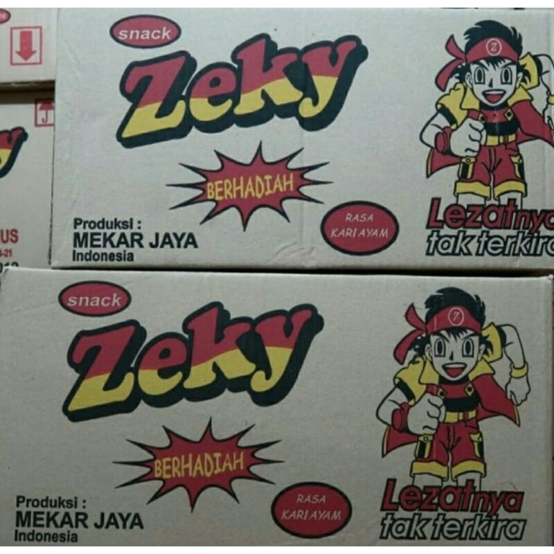 Jual Ciki Zeky Berhadiah Dus / Karton Isi 40Pcs | Shopee Indonesia