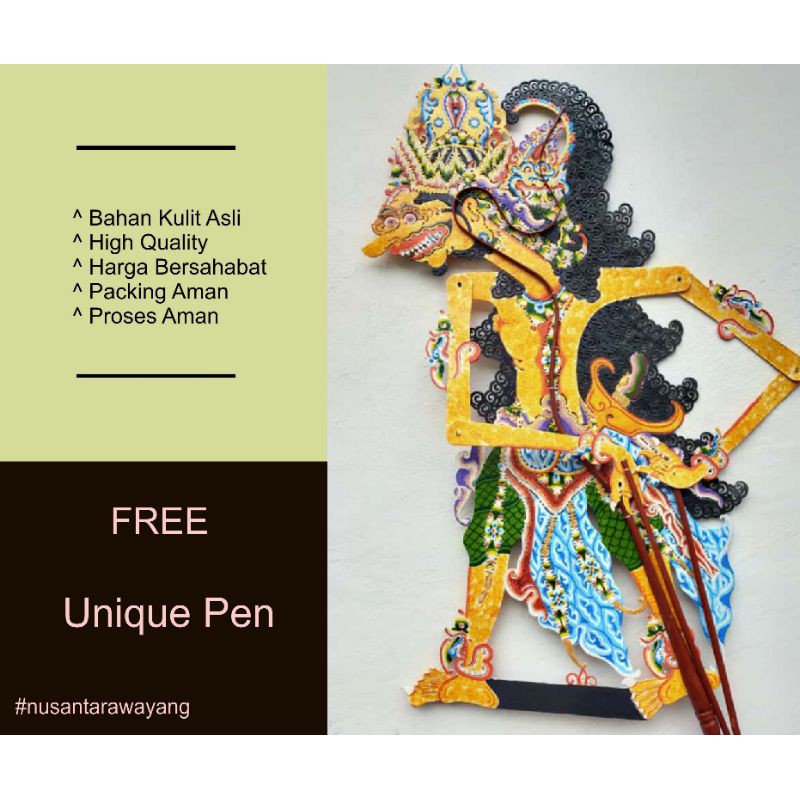 Jual Wayang Kulit Sabrang Halus | Shopee Indonesia