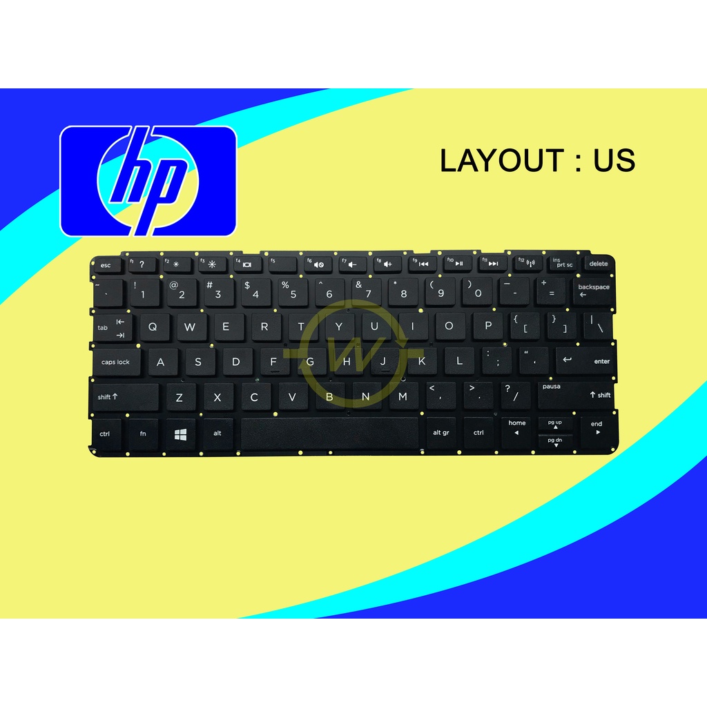 Jual Keyboard Laptop HP Touchsmart 10 Pavilion 11 Series Hitam Shopee
