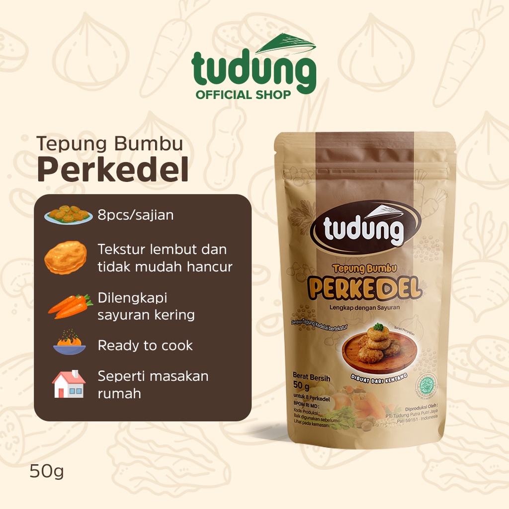 Hanya Rp 4.840  untuk 8 Buah Perkedel
