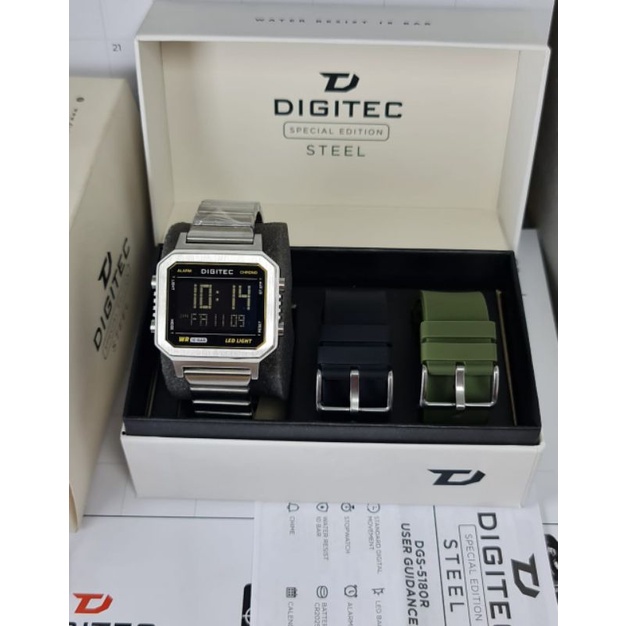 Jual Original Jam Tangan Pria Digitec Da 3111t Da 2131 Dg 3014 Rante