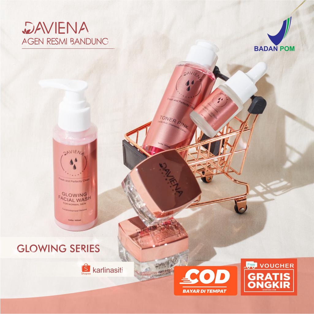 Jual Daviena Skincare Glowing Series Paket Lengkap Daviena Bandung Shopee Indonesia 1484